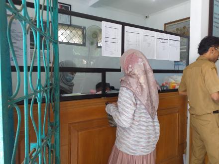 PENYALURAN BLT DD BULAN KESATU TAHUN 2021